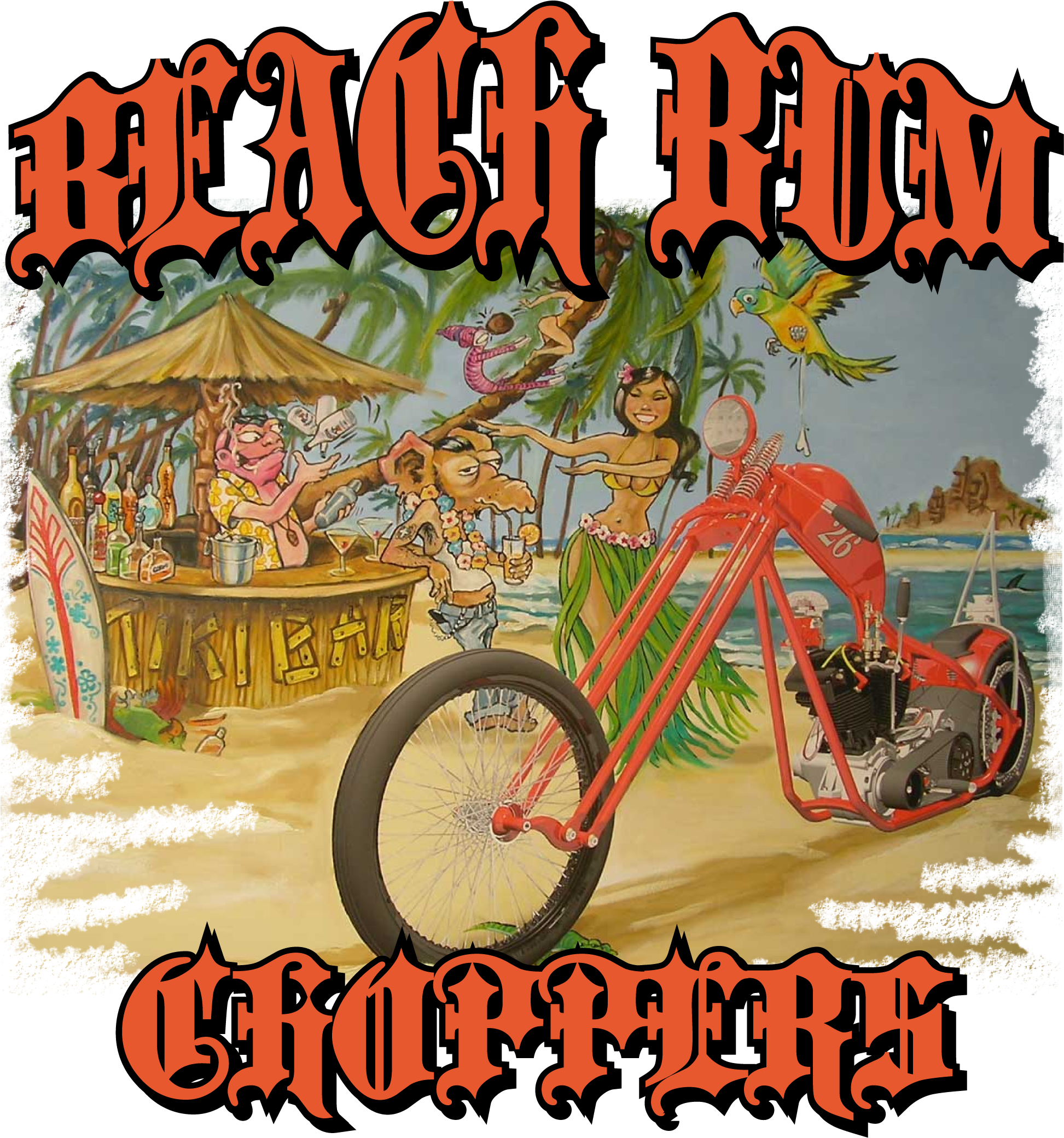 How To Order A Design - Tiki Bar Paintings (1944x2098)