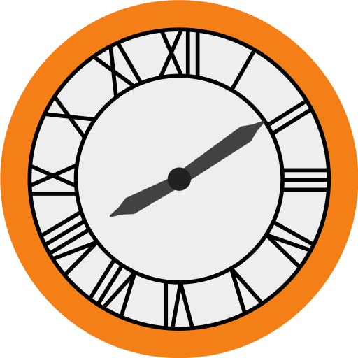Collection Of Free Vector Clocks Back To Future - Back To The Future Clock Face (512x512)