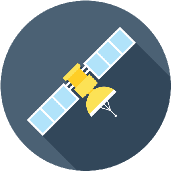 Other Popular Clip Arts - Satellite Flat Icon Png (399x399)