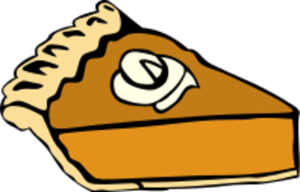 Cheesecake Clipart Cake Slice - Pie Slice Clipart (600x385)