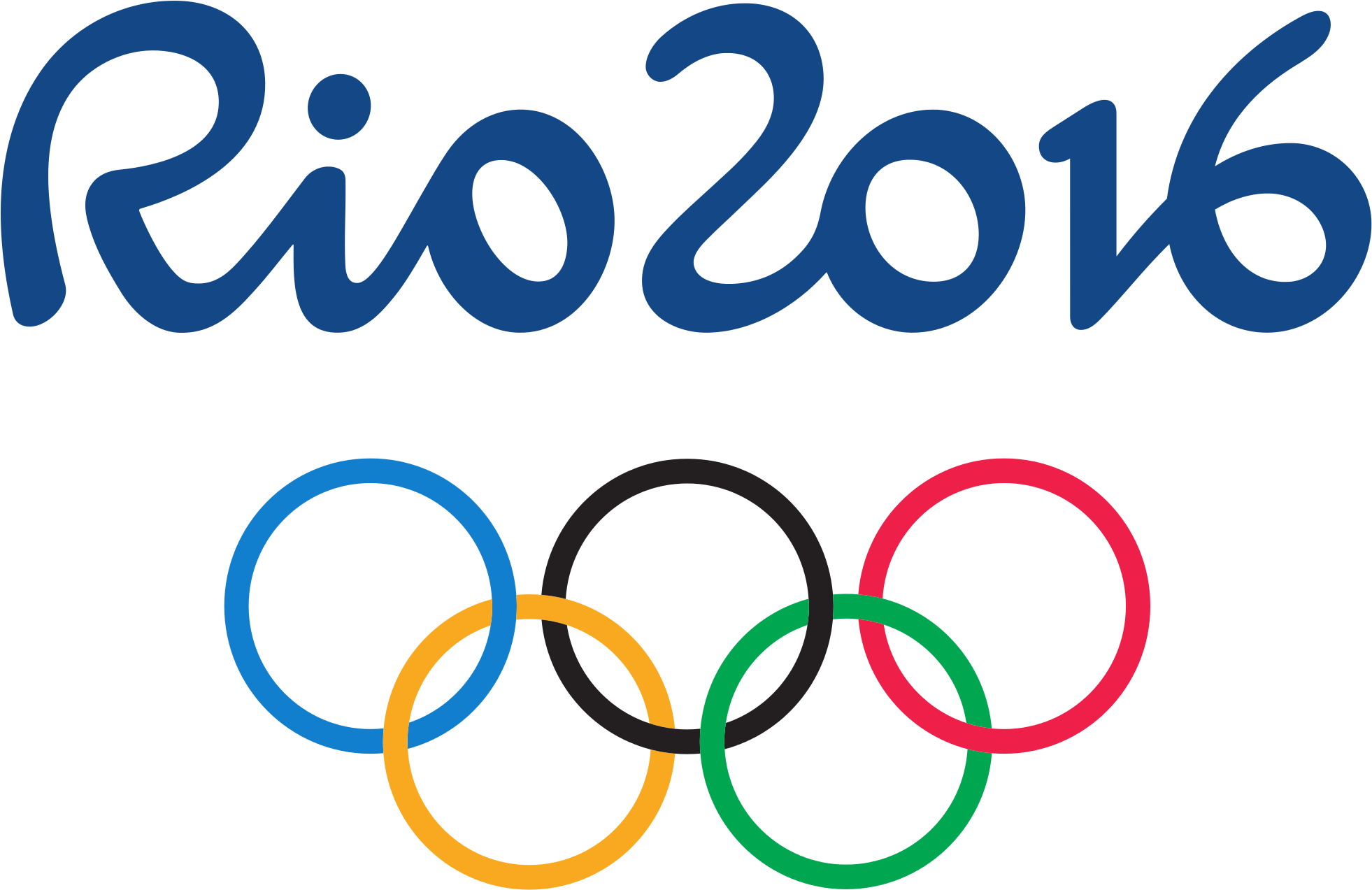 Olympic Games Logo Png Image Freeuse - Olympic Rings Rio 2016 (2000x1295)