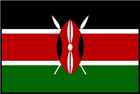 Ken, Abel - Kenya Flag Africa (500x500)