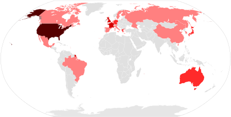 This Image Rendered As Png In Other Widths - Visited Countries Map Maker (500x254)