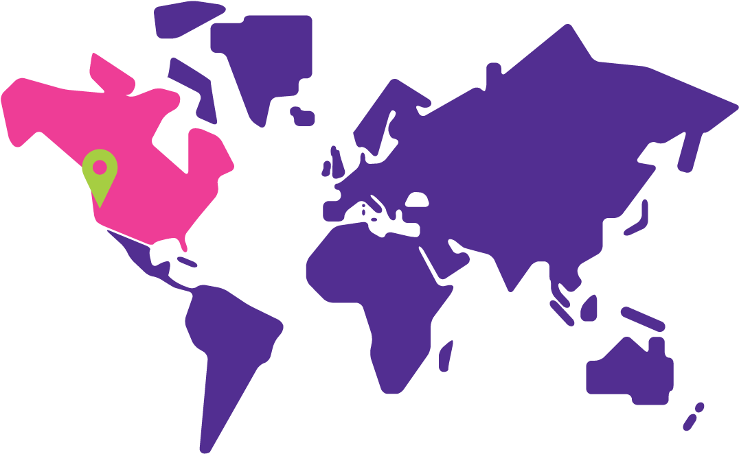 Rocklin, California - World Map Black & White (1108x708)