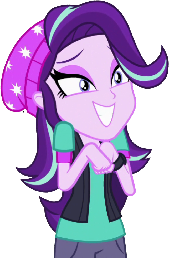 Thebarsection, Beanie, Clothes, Cute, Equestria Girls, - Starlight Glimmer Eg Vector (675x985)