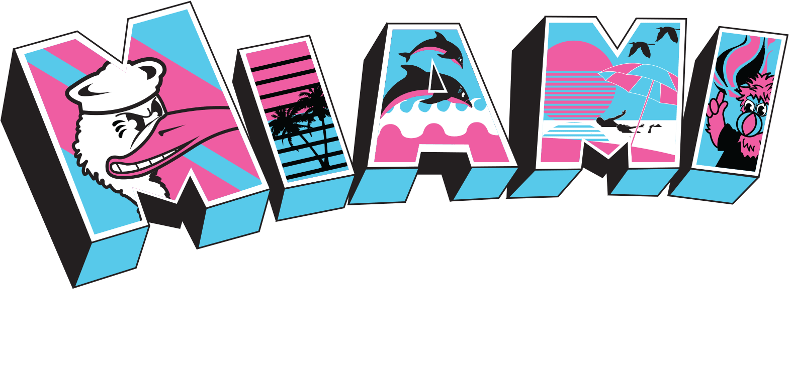 Snapchat Filters Clipart Eye - Miami Snapchat Filter Transparent (1920x1080)