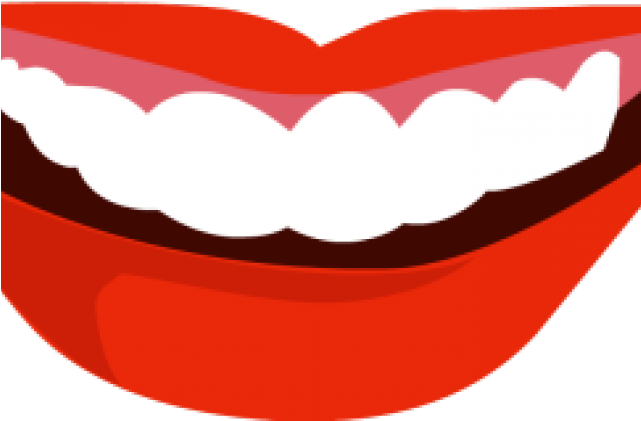 Grin Clipart Huge - Vector Mouth (640x480)