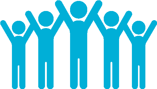 The Number Of Student Groups Participating In Our Programs - Icon Transparent Stick Figure (512x326)