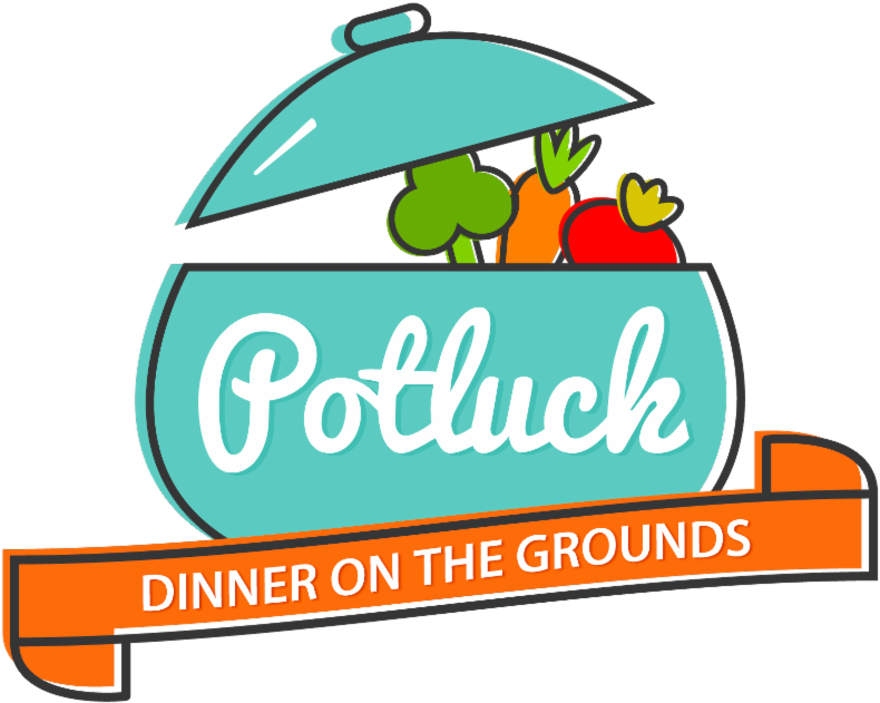 Sunday, September 28th, We Will Be Gathering As A Church - Clip Art Potluck Party (800x641)