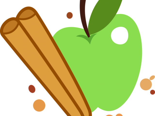 Cinnamon Clipart Clip Art - Apple (640x480)