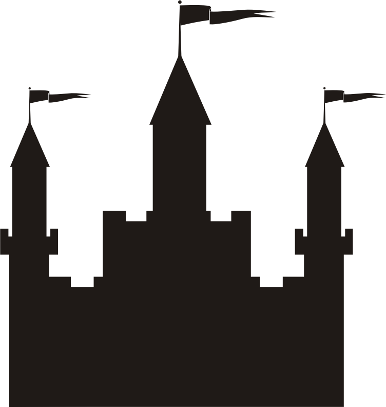 Clipart - - Castle Silhouette Png (752x792)