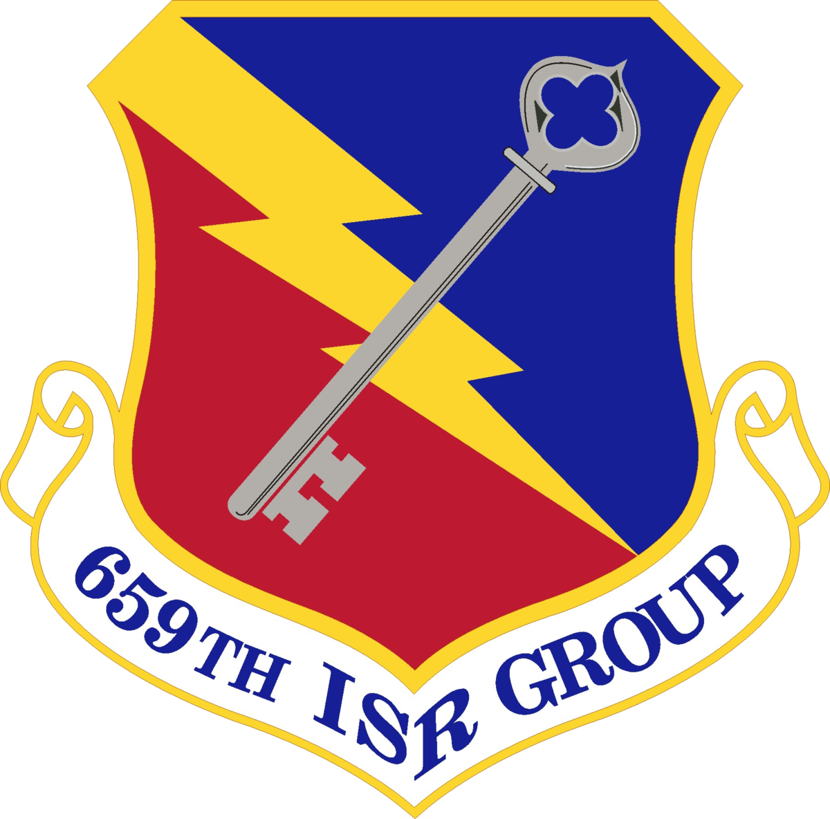 659th Intelligence, Surveillance And Reconnaissance - 3rd Air Force Logo (1200x1184)