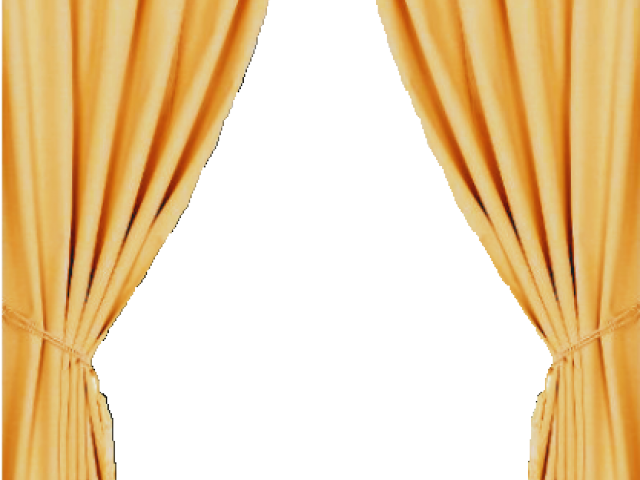 Original - Curtains Gold Png (640x480)