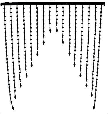 Index Of Curtians Beadcurtainpng - Beaded Curtains Transparent Png (379x400)