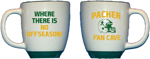 Packer Fan Cave Bistro Mug 14 Oz - Product (500x255)