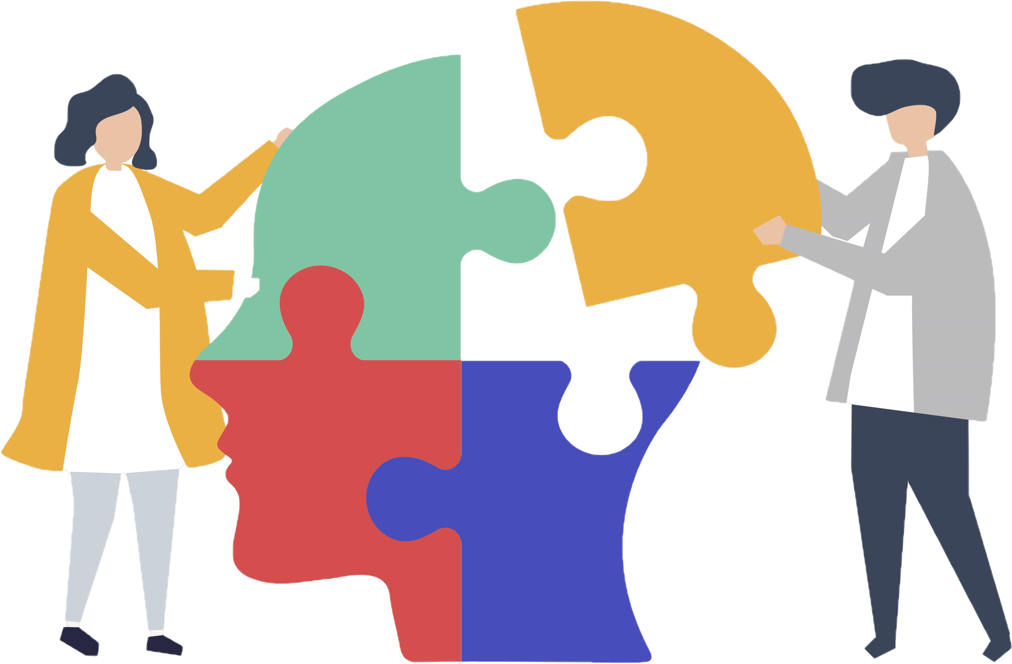 The Monarch Recovery Programme Modules Are - Puzzle Pieces (4584x3334)