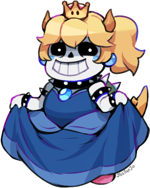 Im Gonna Lose Many Followers For This But To Be Fair - Sans With Super Crown (650x738)