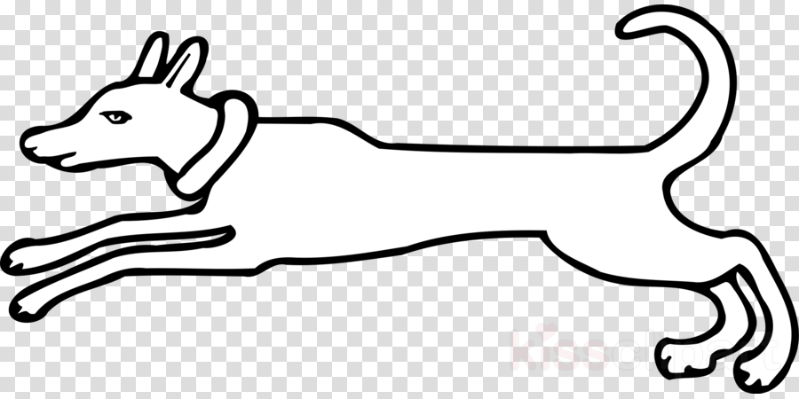 Outline Image Of Running Dog Clipart Golden Retriever - Clipart Circle Track (900x450)