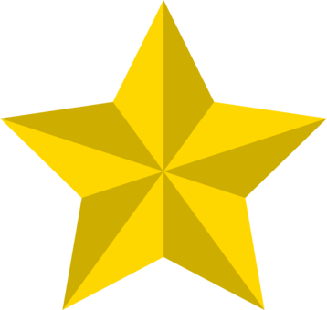 Nautical Star Tattoo Symbol Antibody - Single Star Image Png (358x340)