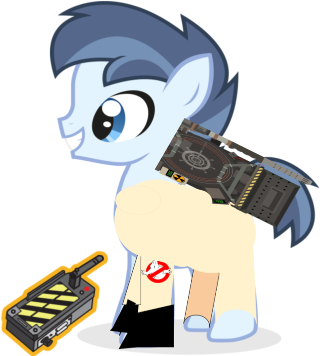 Ghostbusters Vector Proton Pack - My Little Pony: Friendship Is Magic (1280x718)