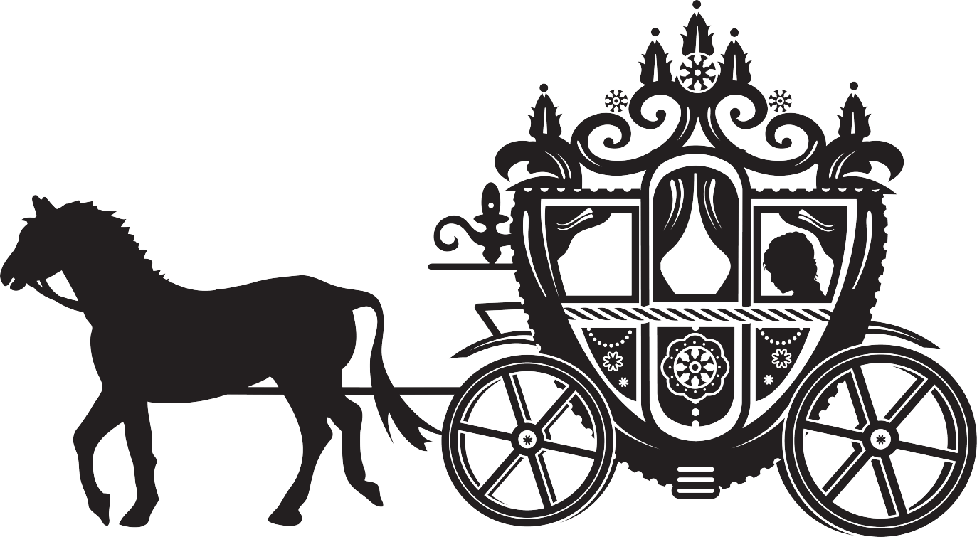 Horse And Carriage Transparent (1373x755)