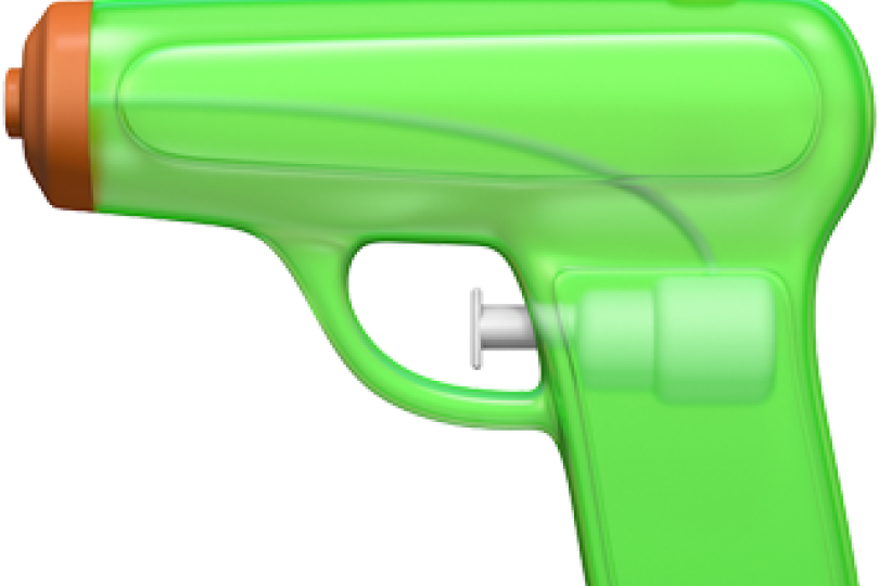 Guns Clipart Water Gun - New Gun Emoji Ios 10 (810x540)