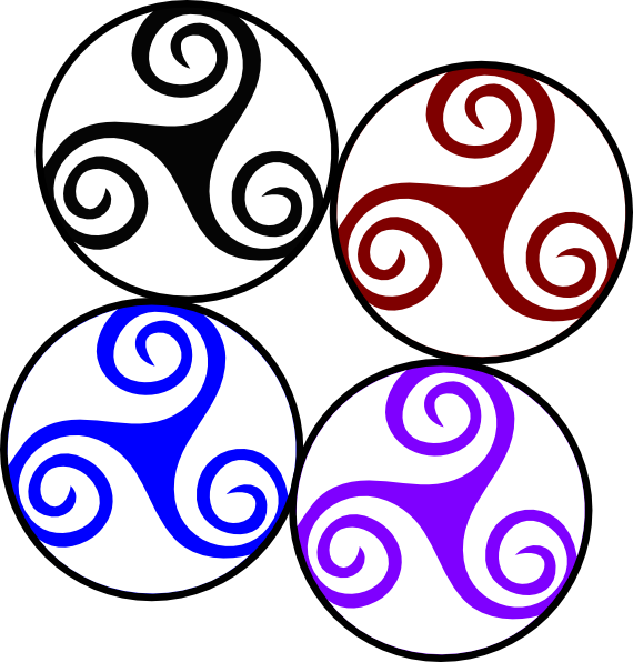 Jiu Jitsu Clipart - Celtic Art (570x596)