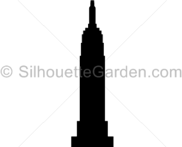 Skyline Clipart Empire State Building - Clip Art (640x480)