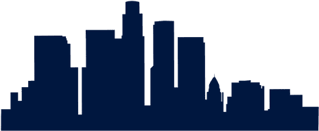 La City Skyline Silhouette At Getdrawings - Los Angeles City Png (512x512)