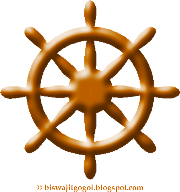 Wheel Marine Peacock Clipart Wedding Indian Medical - Ship Wheel Silhouette (630x620)