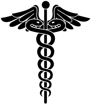Medical Transparent Logo Clip Black And White Stock - Logo Of A Doctor (360x360)