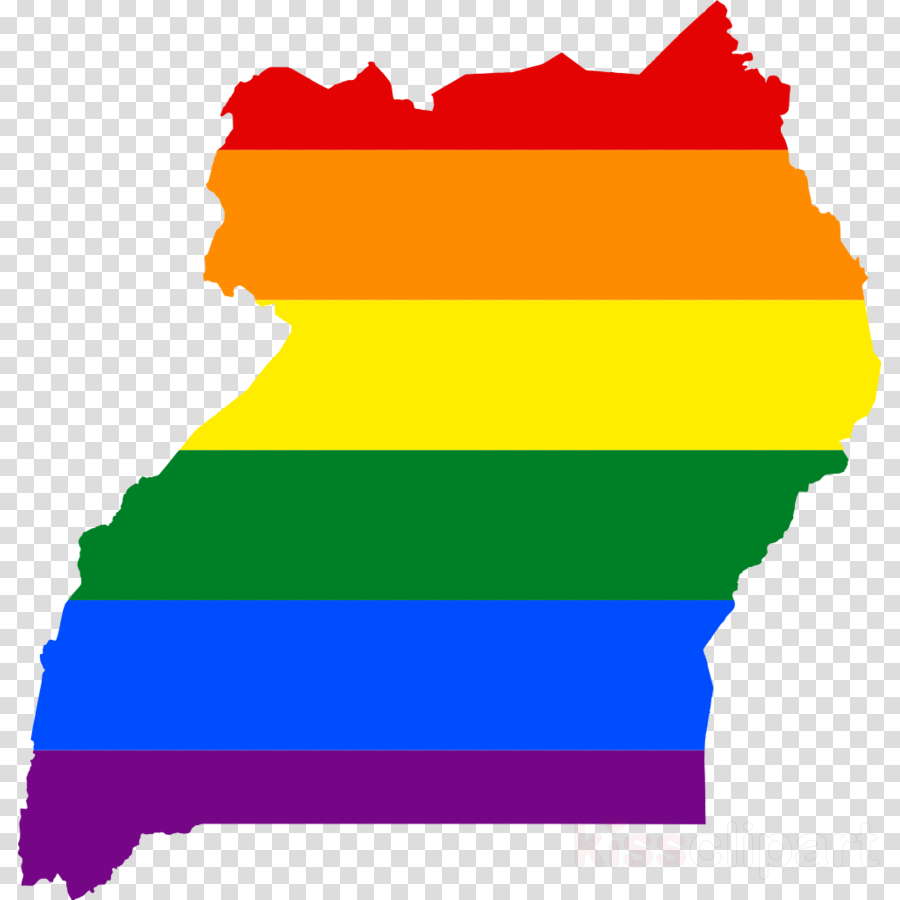 Uganda Map Vector Clipart Flag Of Uganda - Purple Heart Emoji Png (900x900)