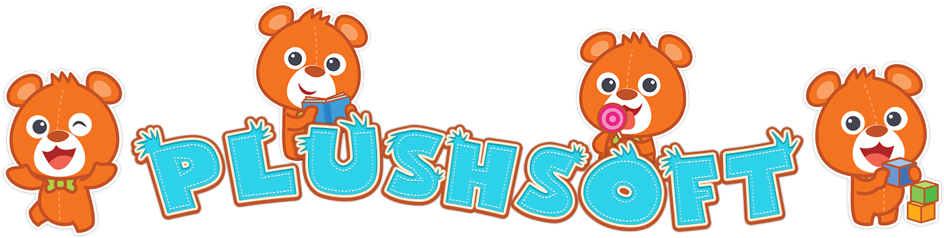 Plushies Plushies - Coloring Book (1400x380)