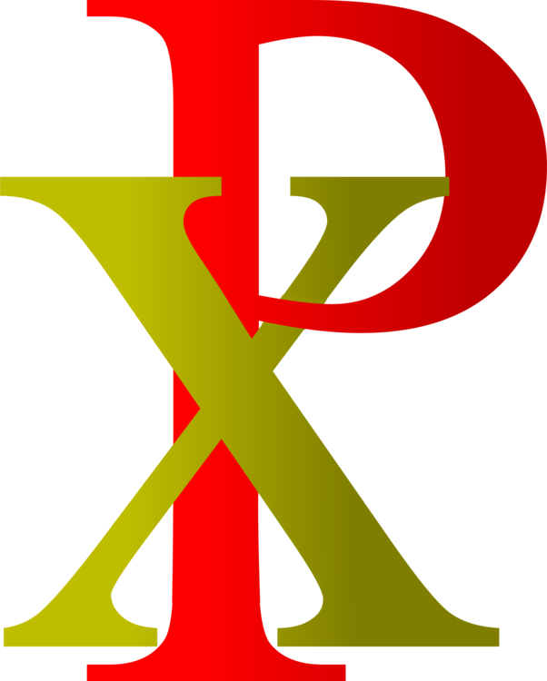 Chi Rho Symbol Computer Icons - Chi Rho Clipart (602x750)
