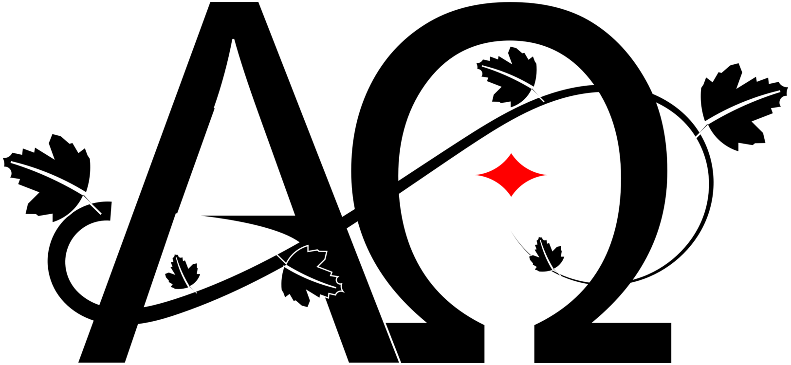 Clip Art Of Jesus As Alpha And Omega - Alpha And Omega Png (1625x750)