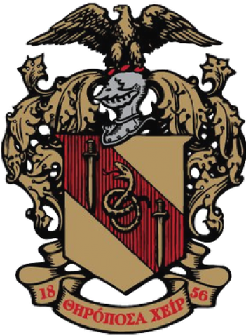 Theta Xi Beta Zeta Chapter - Theta Chi Crest (350x500)