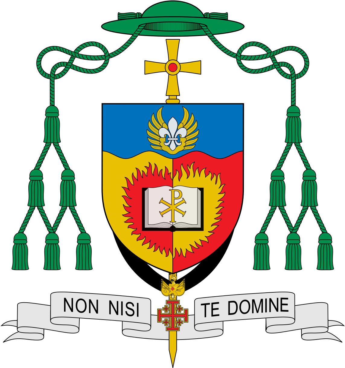 Coat Of Arms Of Robert E - Bishop Oscar Jaime Florencio (1150x1226)