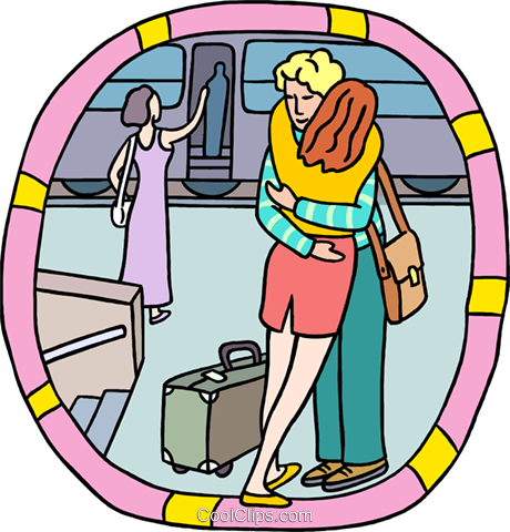 Graphic Freeuse Saying Goodbye Clipart - Saying Goodbye Clipart (460x480)