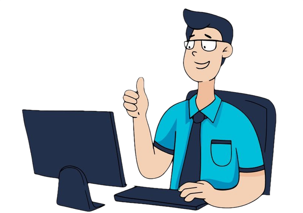 Clip Black And White Library Accountant Clipart Corporate - Cartoon (600x600)