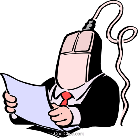 Cartoon Office Royalty Free Vector Clip Art Illustration - Technical Communication Ppt (480x480)