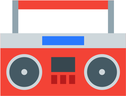 Banner Freeuse Download Icons - Boombox (500x500)