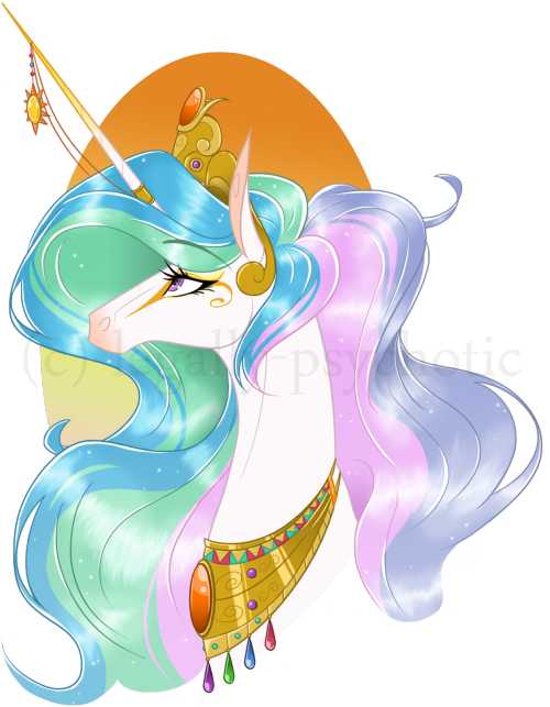 Princess Celestial Solstice - Illustration (500x643)