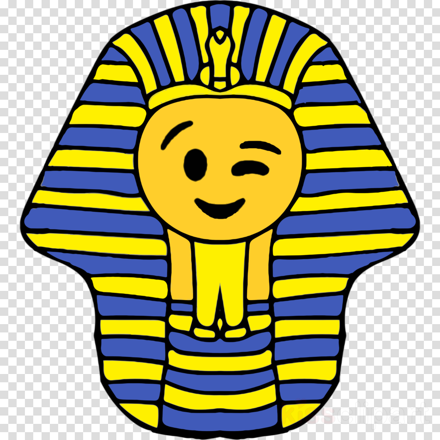 Pharaoh Emoji Clipart Ancient Egypt Pharaoh Clip Art - Pharaoh Clipart (900x900)