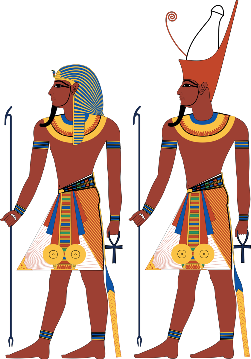 Download Ancient 5'x7'area Rug Clipart Ancient Egypt - Pharaoh Ancient Egypt Fashion (839x1200)