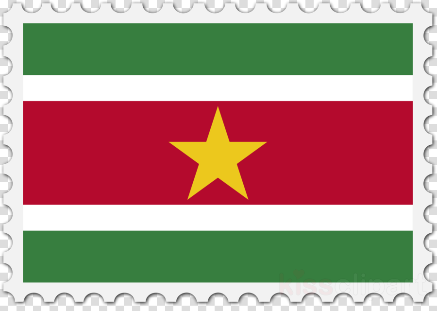 Flag Of The World Quiz Level 8 Clipart Flag Of Suriname - Suriname Flag (900x640)