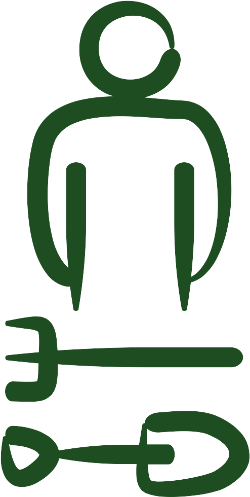 At Chilcotts Farm In North Devon, We Grow Fresh Seasonal - Peasant Symbol (1200x1200)