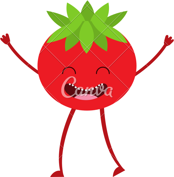 Joanns Food Bites - Food Character Vector (800x800)