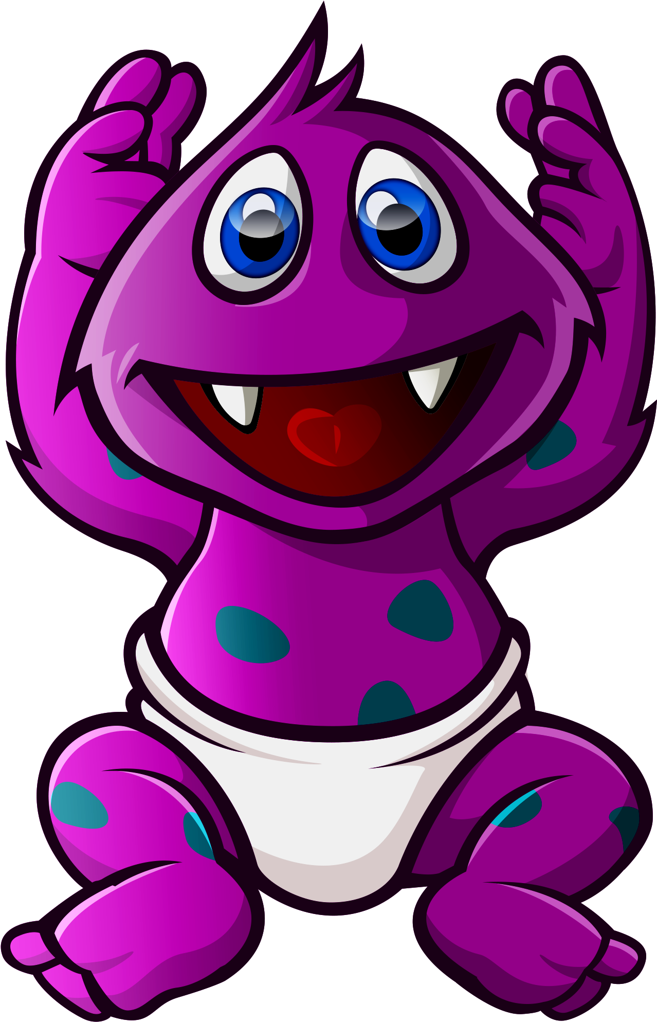 Baby Cupcake Monster Boys N Girls Online - Infant (2000x2000)