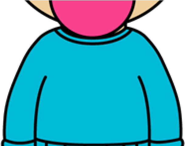 Pink Hair Clipart Clip Art Boy - Drawing (640x480)