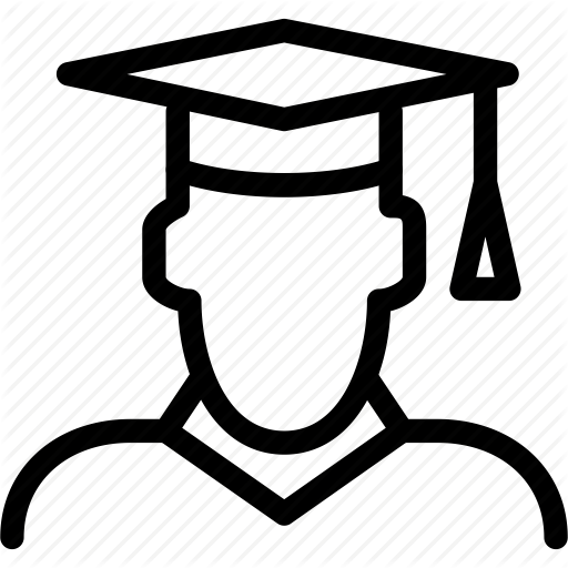 Download Graduation Cap Icon Transparent Background - Graduation Cap Clear Background (512x512)